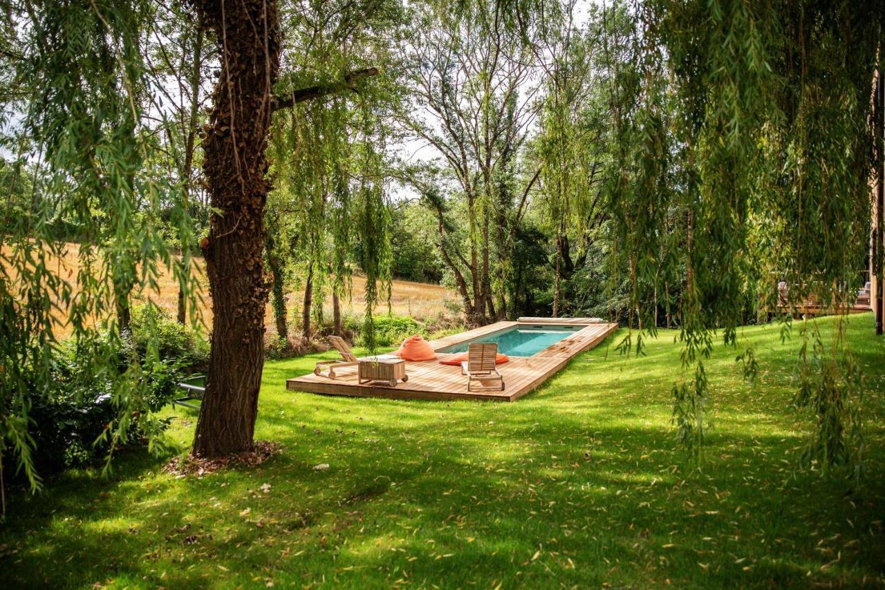 Dans Les Arbres Bed & Breakfast Lanta Bagian luar foto
