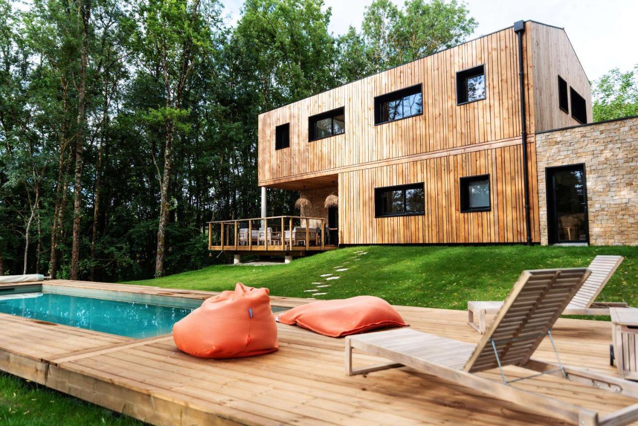 Dans Les Arbres Bed & Breakfast Lanta Bagian luar foto