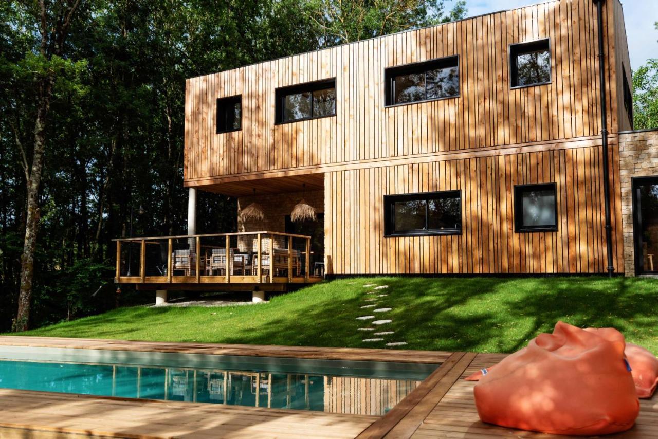 Dans Les Arbres Bed & Breakfast Lanta Bagian luar foto